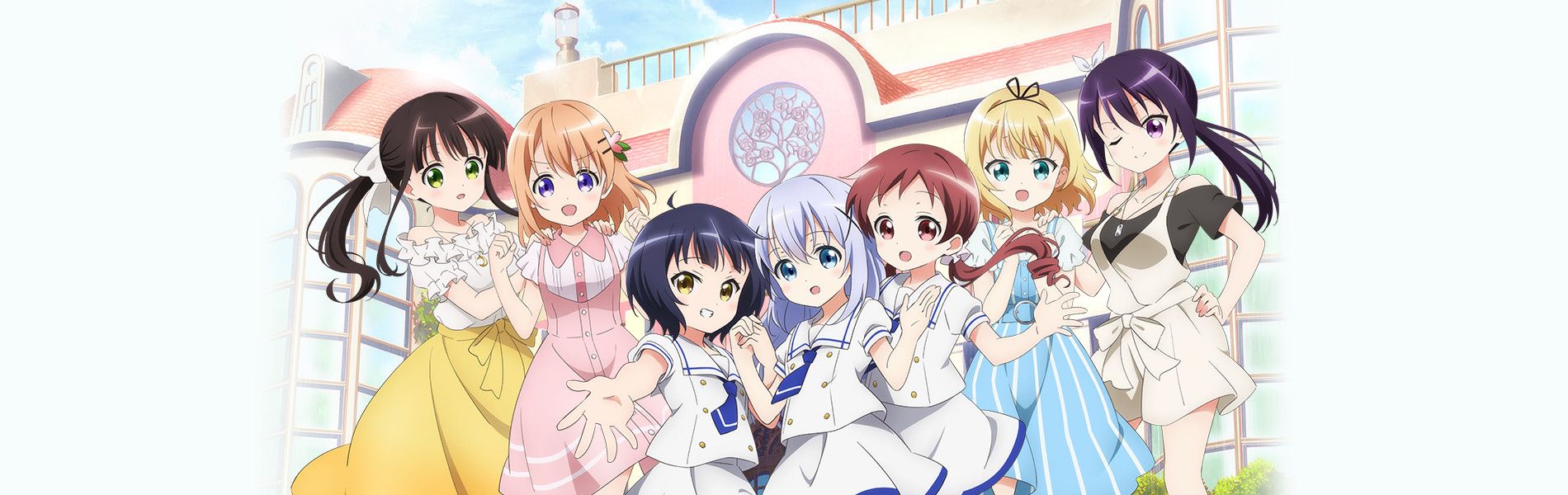 Gochuumon wa Usagi desu ka?? Sing for You Backdrop