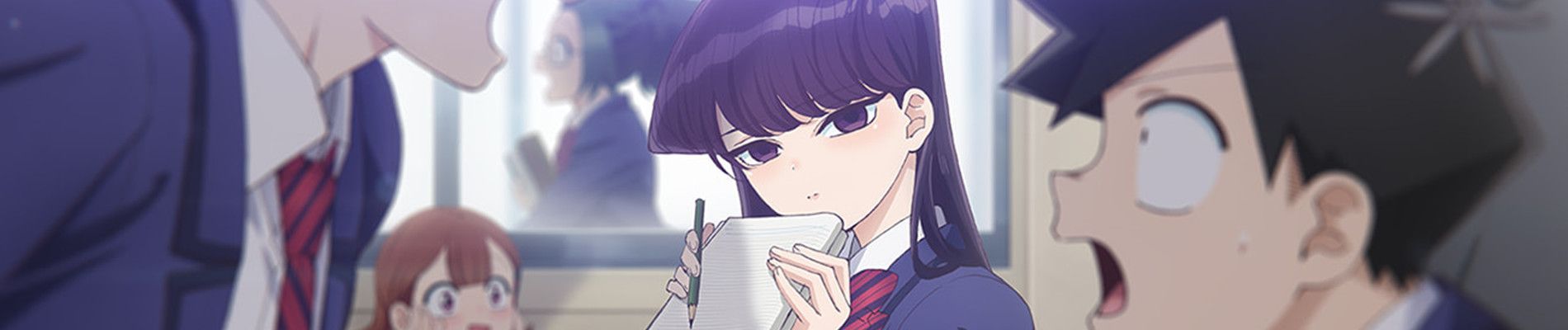Komi-san wa, Comyushou desu. Backdrop