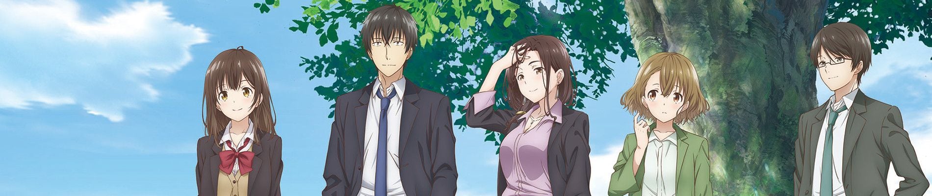 Hige wo Soru. Soshite Joshikousei wo Hirou. Backdrop