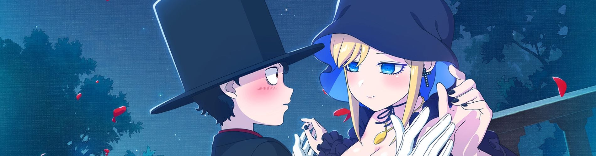 Shinigami Bocchan to Kuro Maid Backdrop
