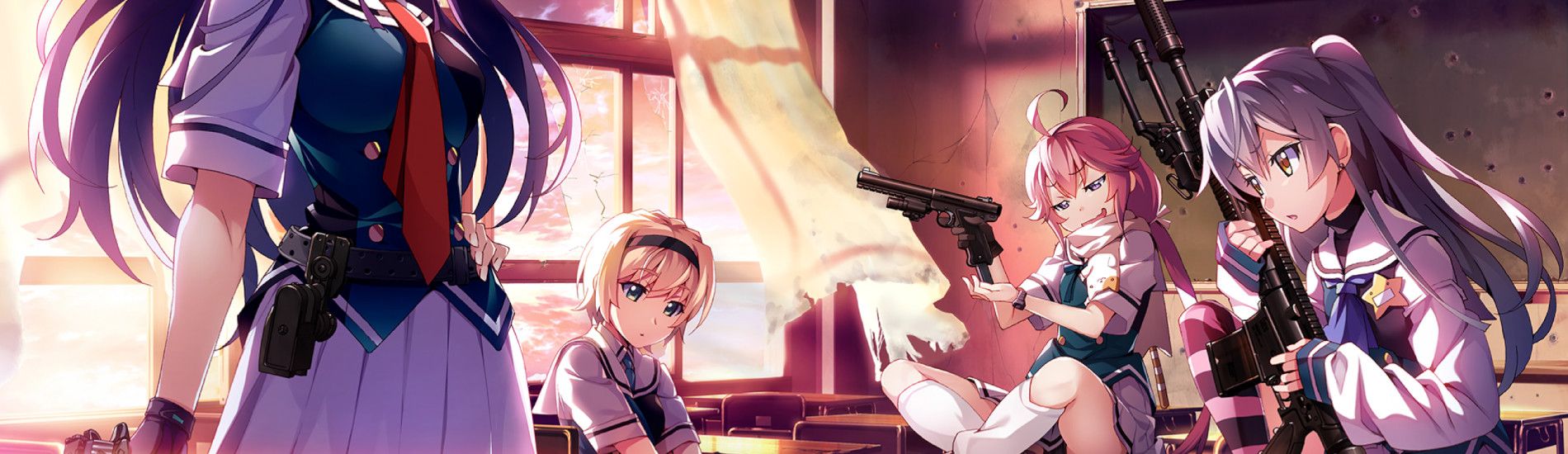 Grisaia: Phantom Trigger The Animation Backdrop