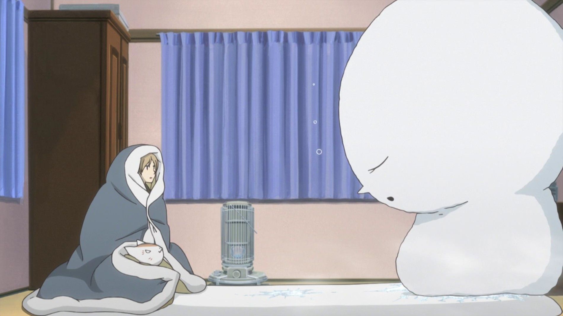 Natsume Yuujinchou: Itsuka Yuki no Hi ni Backdrop