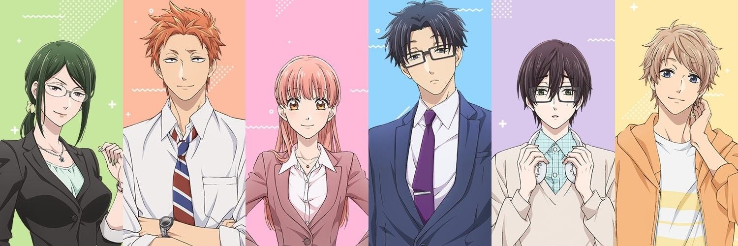 Wotaku ni Koi wa Muzukashii Backdrop