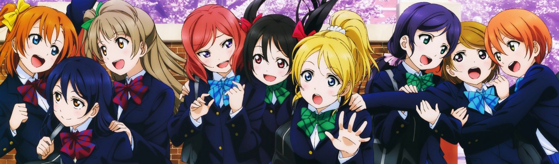 Love Live! School Idol Project Backdrop