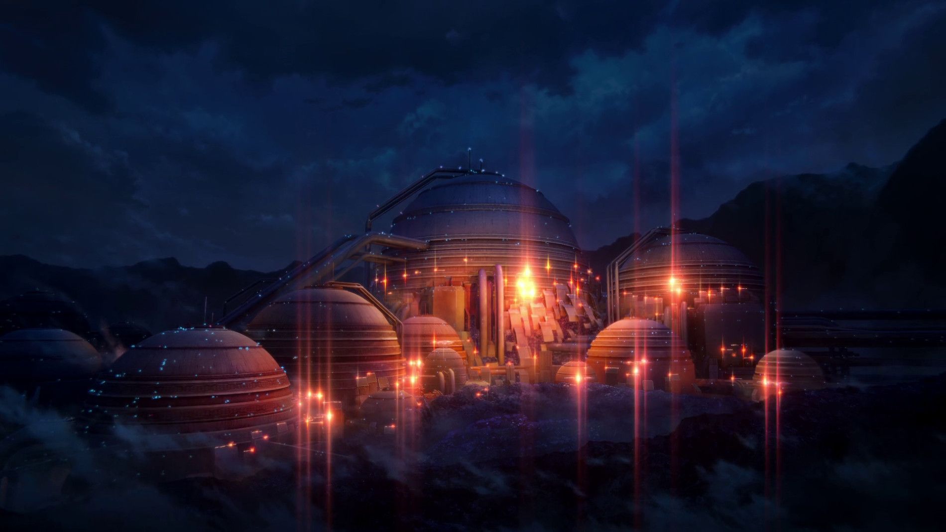 Godzilla 2: Kessen Kidou Zoushoku Toshi Backdrop