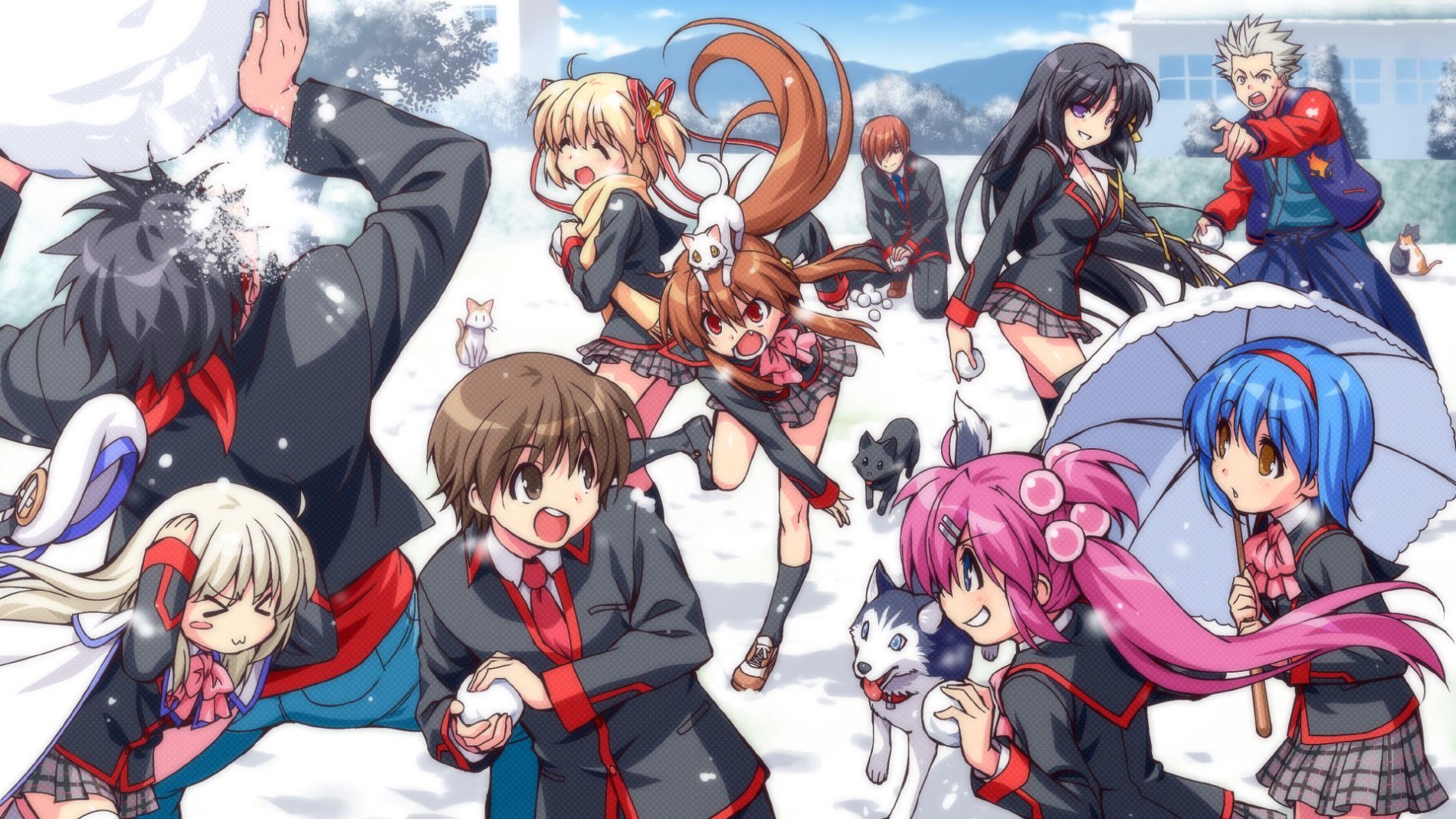 Little Busters! Refrain Backdrop