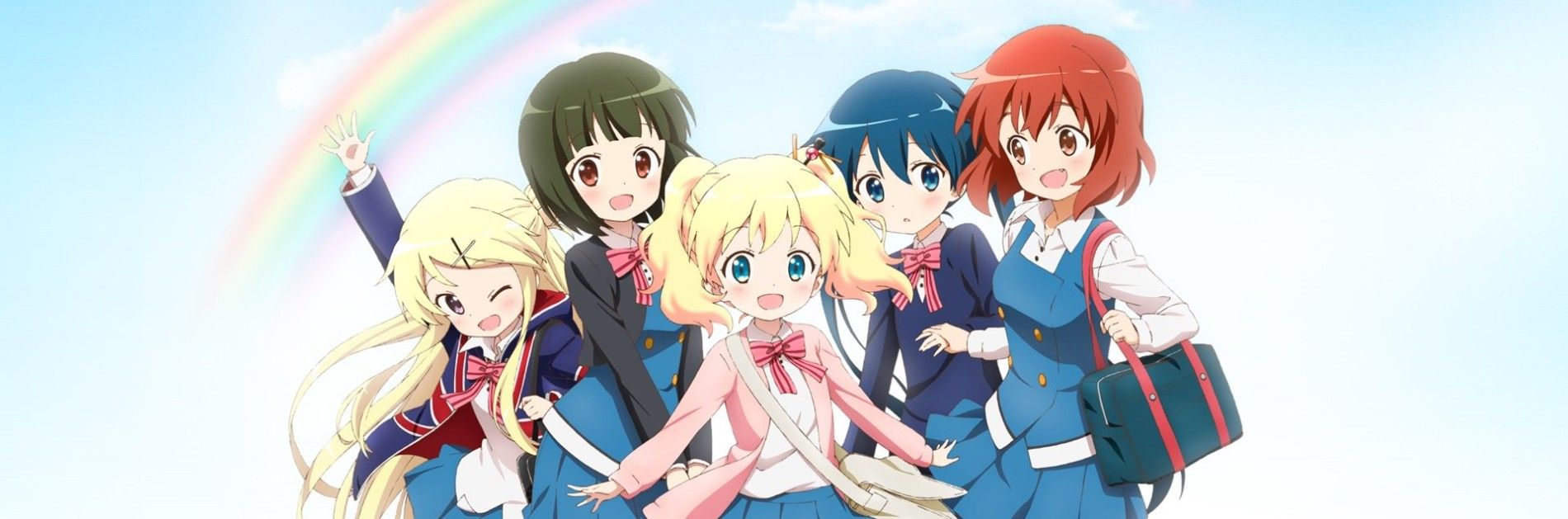 Hello!! Kiniro Mosaic Backdrop