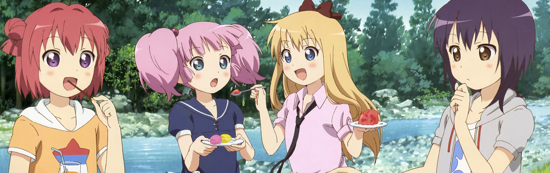 Yuru Yuri Nachuyachumi! Backdrop