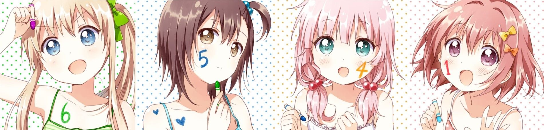 Yuru Yuri San☆Hai! Backdrop