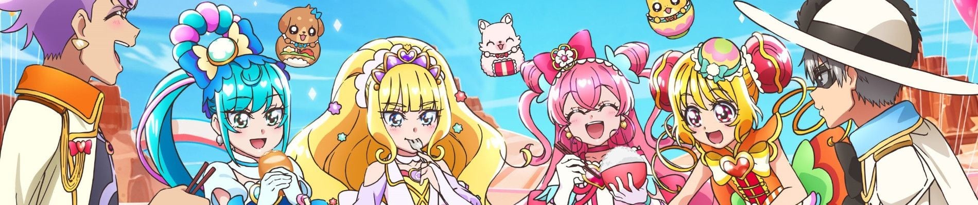 Delicious Party♡Precure Backdrop