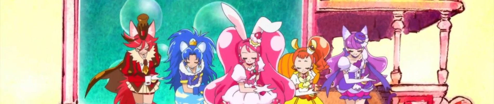 Kirakira☆Precure A La Mode Movie: Paritto! Omoide no Mille-Feuille! Backdrop