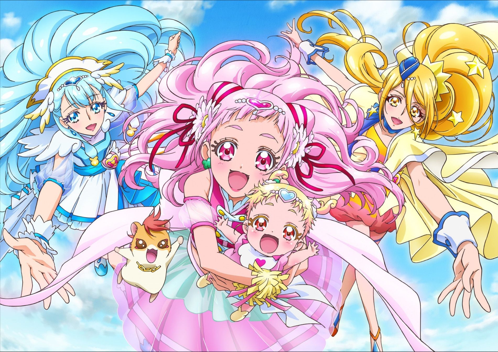 Hug tto! Precure Backdrop
