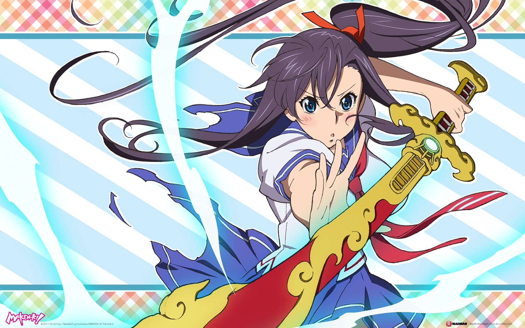 Maken-Ki! Two Backdrop