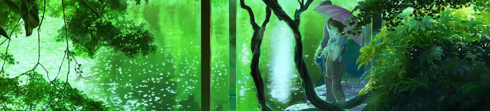 Kotonoha no Niwa Backdrop