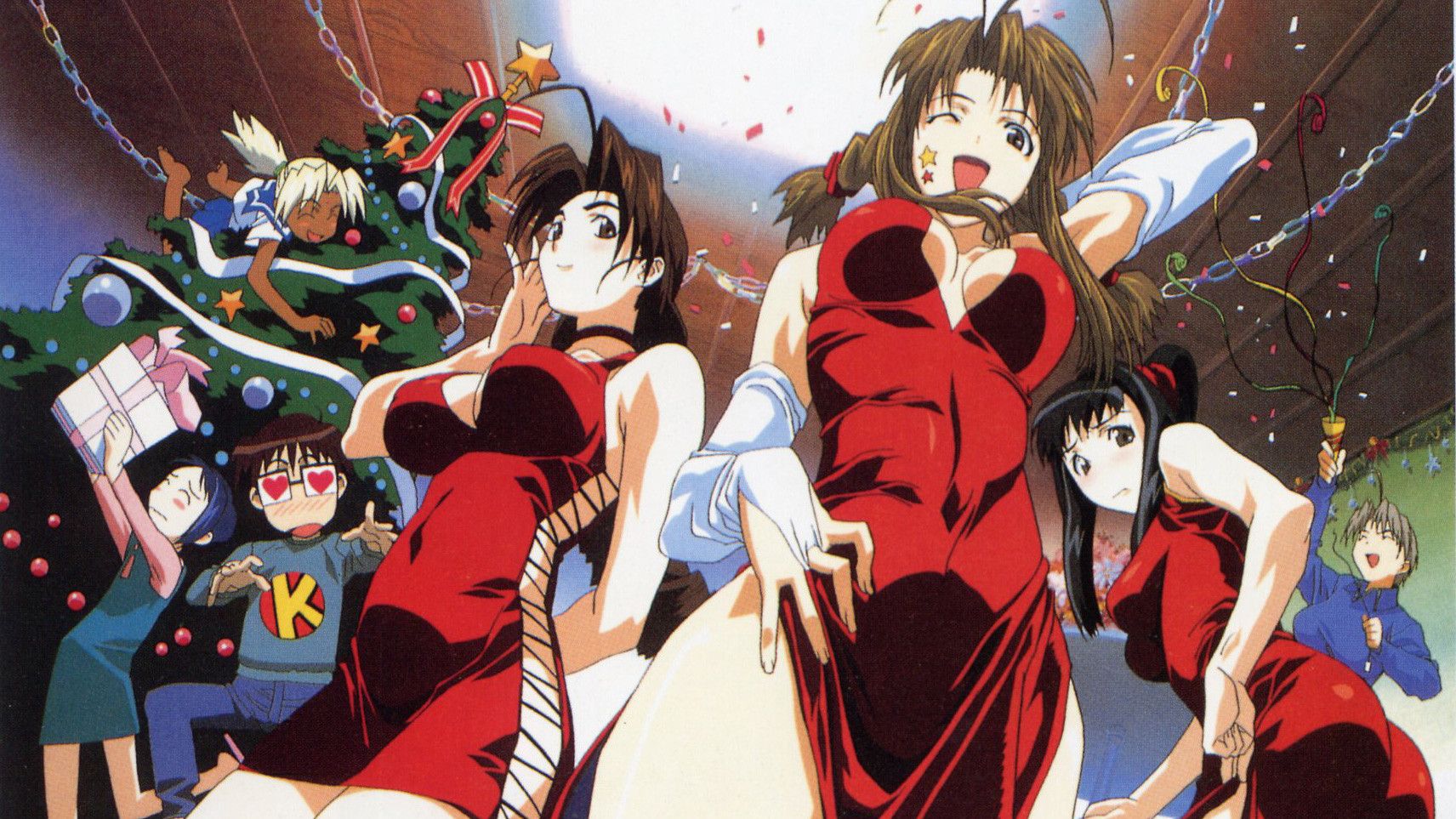 Love Hina Christmas Special: Silent Eve Backdrop