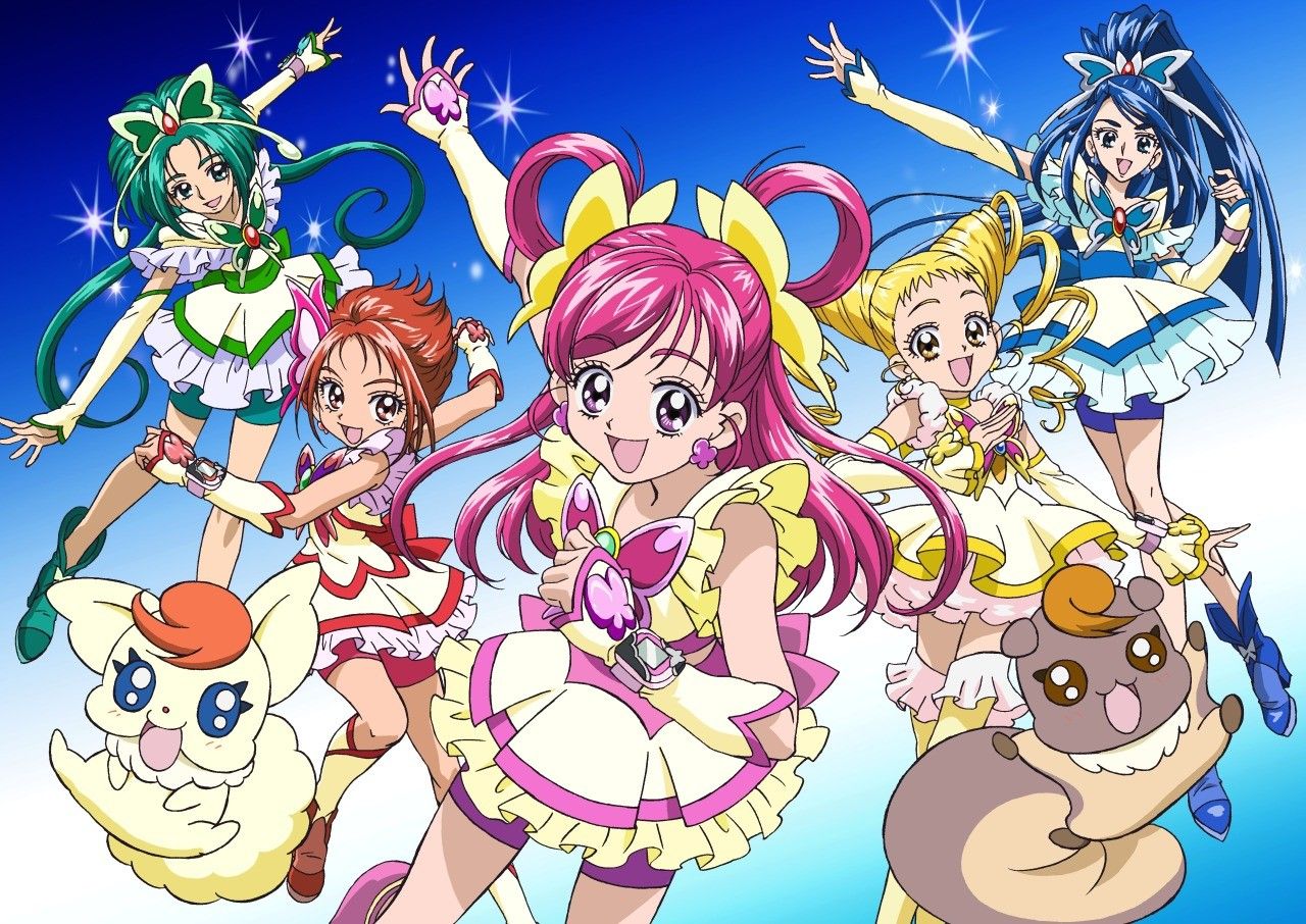 Yes! Precure 5 Backdrop