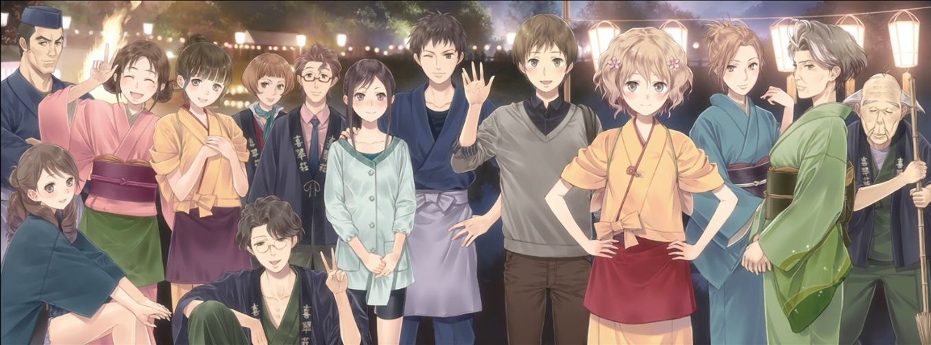 Hanasaku Iroha Movie: Home Sweet Home Backdrop