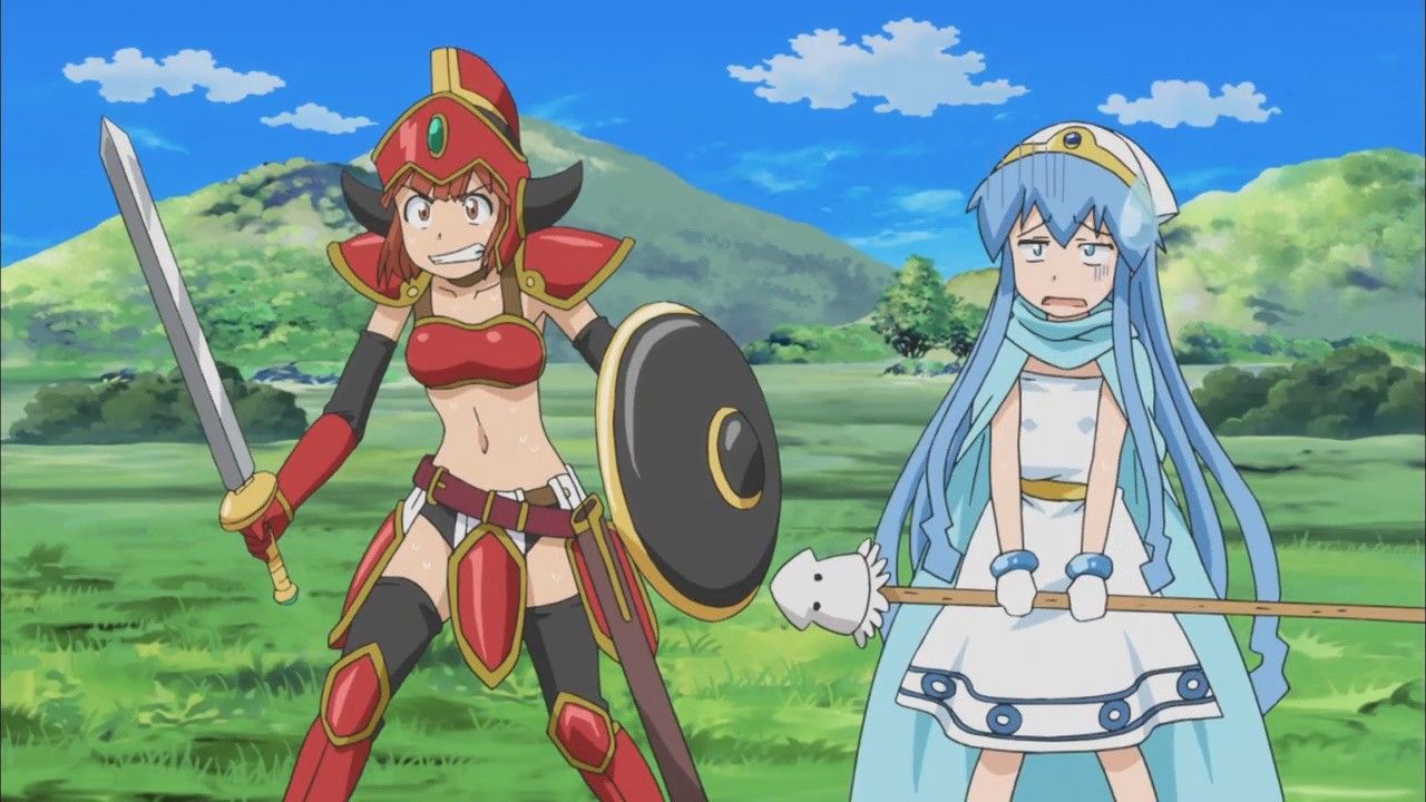 Shinryaku!! Ika Musume Backdrop