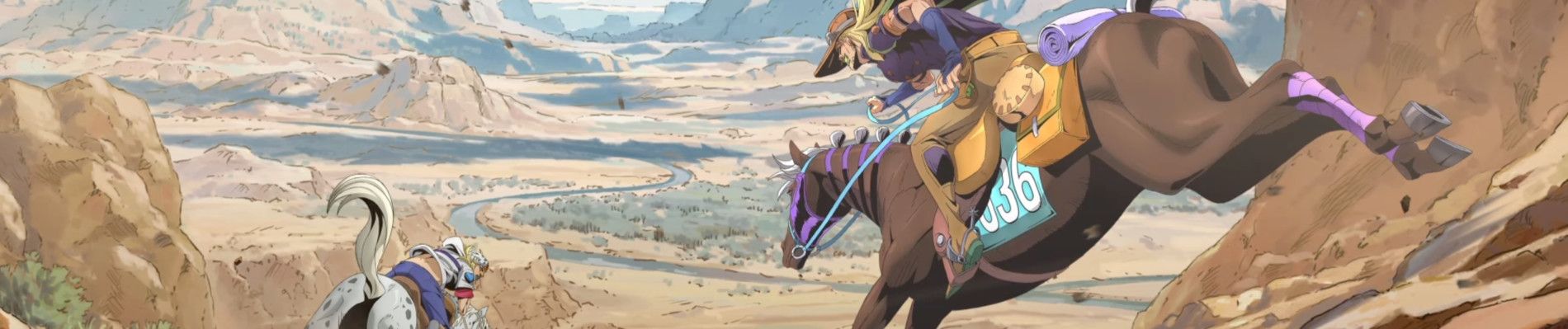 Steel Ball Run: JoJo no Kimyou na Bouken Backdrop
