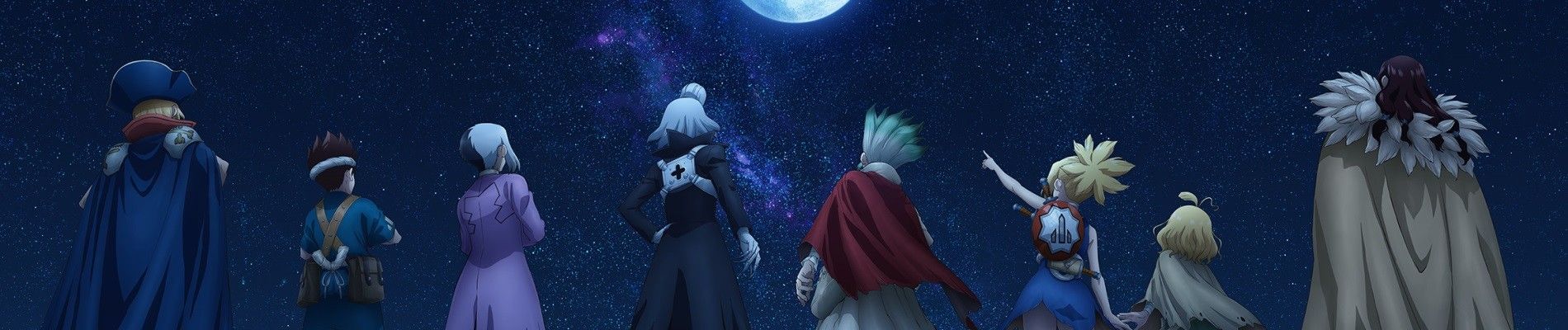 Dr. Stone: Science Future Part 3 Backdrop