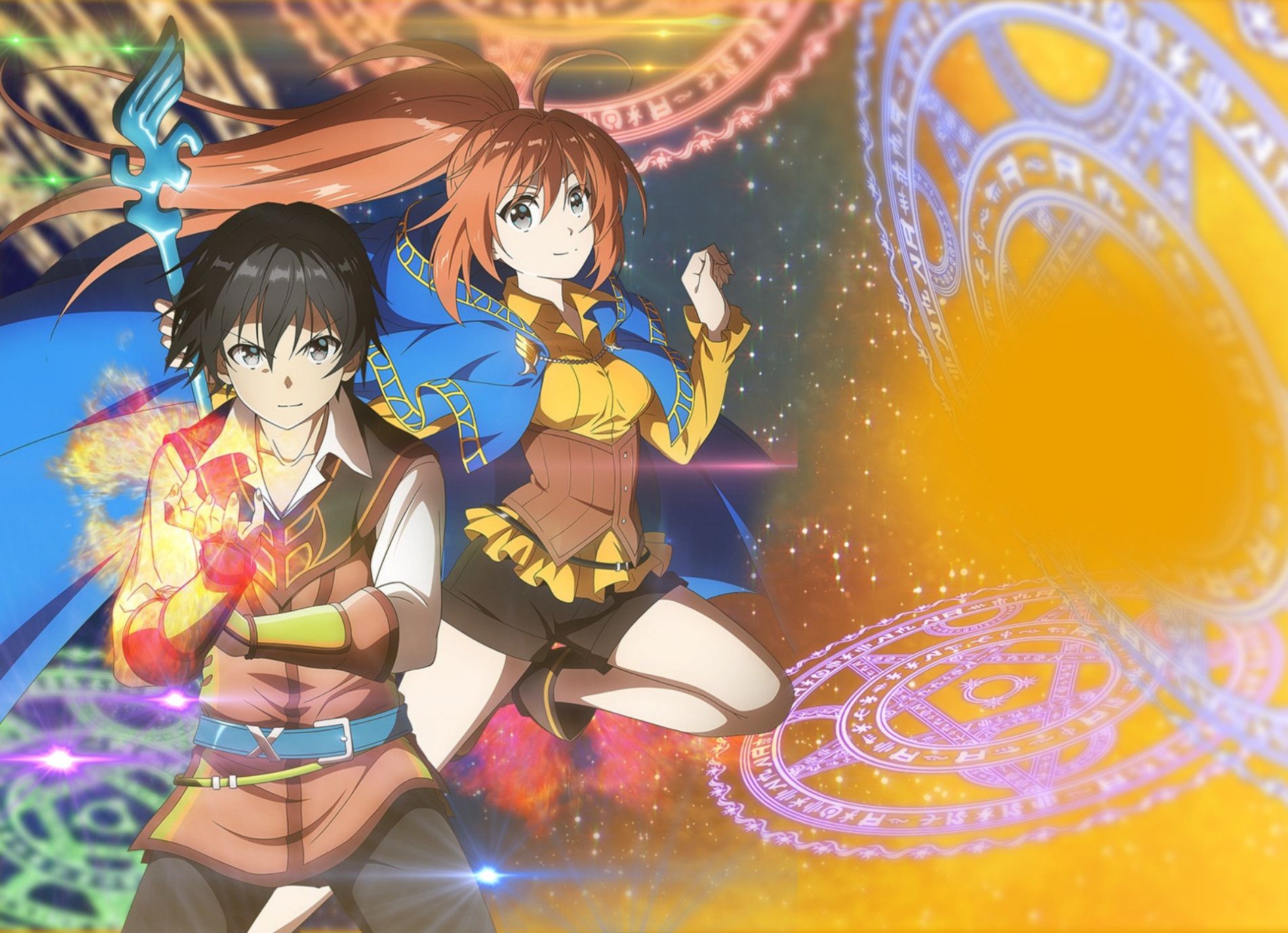 Isekai Cheat Magician Backdrop