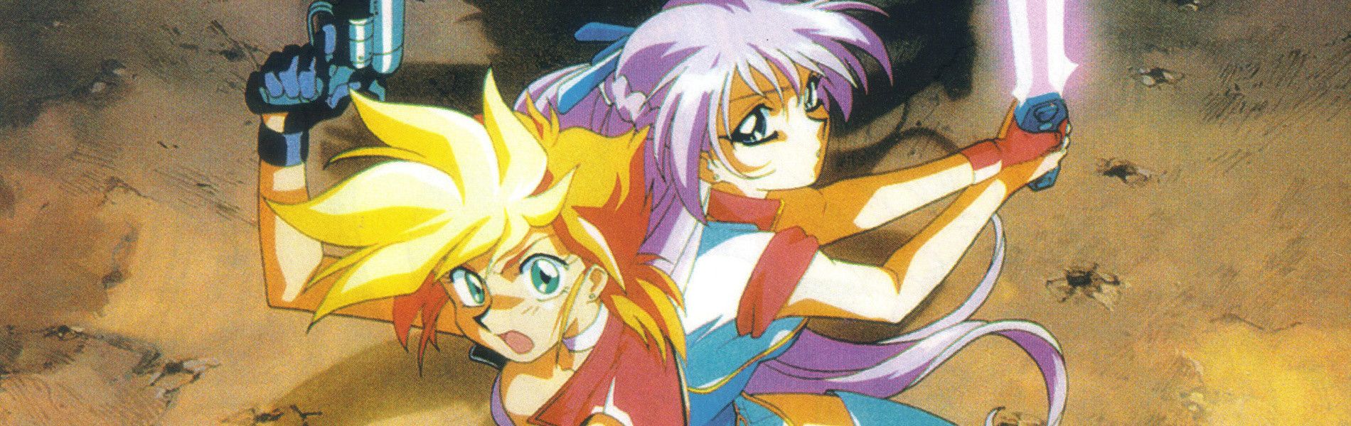 Dirty Pair Flash Backdrop