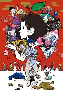 Portada de Yoru wa Mijikashi Arukeyo Otome