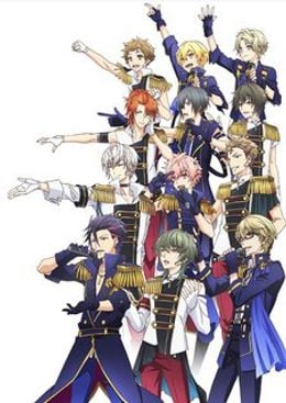Portada de Tsukiuta. The Animation
