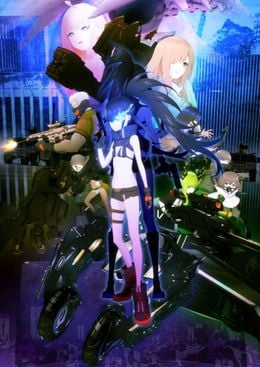 Portada de Black★★Rock Shooter: Dawn Fall