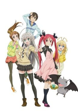 Portada de Haiyore! Nyaruko-san W