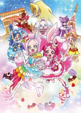 Portada de Kirakira☆Precure A La Mode Movie: Paritto! Omoide no Mille-Feuille!