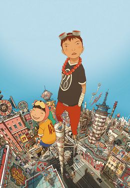 Portada de Tekkon Kinkreet
