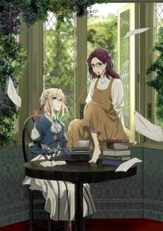 Portada de Violet Evergarden Gaiden: Eien to Jidou Shuki Ningyou
