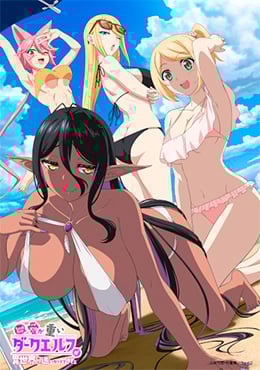 Portada de Chotto dake Ai ga Omoi Dark Elf ga Isekai kara Oikaketekita